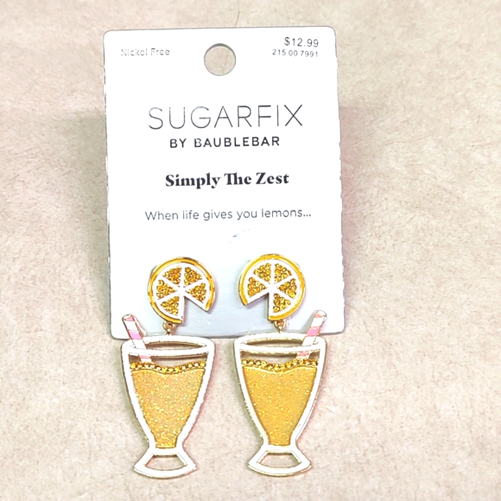 Sugarfix By Bauble Bar Simply The Zest Lemonade Earrings 13$